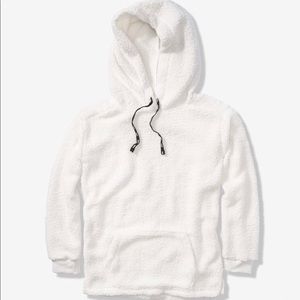 VS PINK Sherpa Campus Pullover